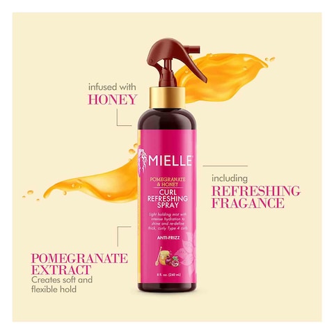 Mielle Organics Pomegranate And Honey Curl Refreshing Spray 240ml